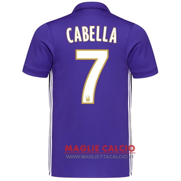 nuova maglietta marseille 2017-2018 cabella 7 terza